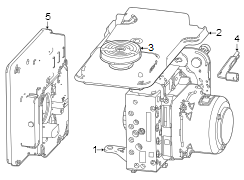 Image of Brake Master Cylinder image for your 2024 Ram 2500   