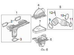 Air Filter Housing (Upper)