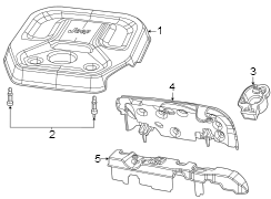 Engine Cover Stud