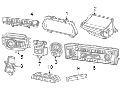 Instrument Cluster. Instrument panel. 