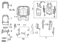 Seat Trim Panel (Upper)