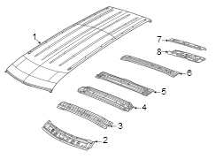 Roof Header Panel (Front)