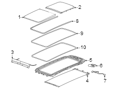 Sunroof Frame