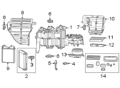 HVAC Unit Case Seal Kit