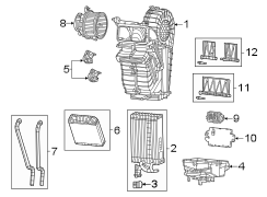 Image of HVAC Blower Motor Control Module image for your 2021 Dodge Charger   