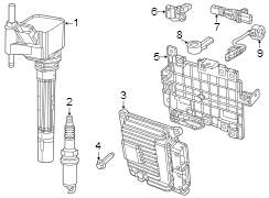 Image of Ignition Knock (Detonation) Sensor image for your Ram 1500 Classic  