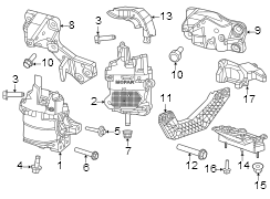 Engine Mount Bracket (Front)