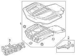 Image of Engine Cover image for your 2010 Dodge Grand Caravan   