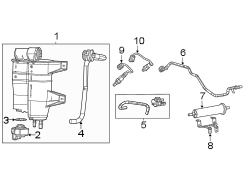 Pump. Leak. System. EVaporative. Detection. Attached To Vapor.