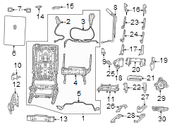 Seat Hinge Cover