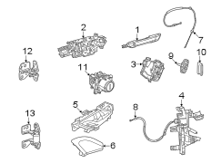 Image of Door Latch Cable image for your 2023 Jeep Grand Wagoneer L   