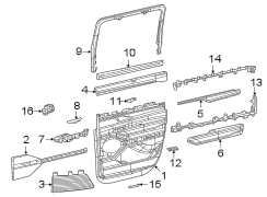 Door Armrest (Rear)