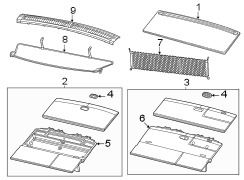 Floor Storage Compartment (Rear)