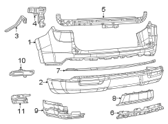 Bumper Cover Spacer Panel (Lower)