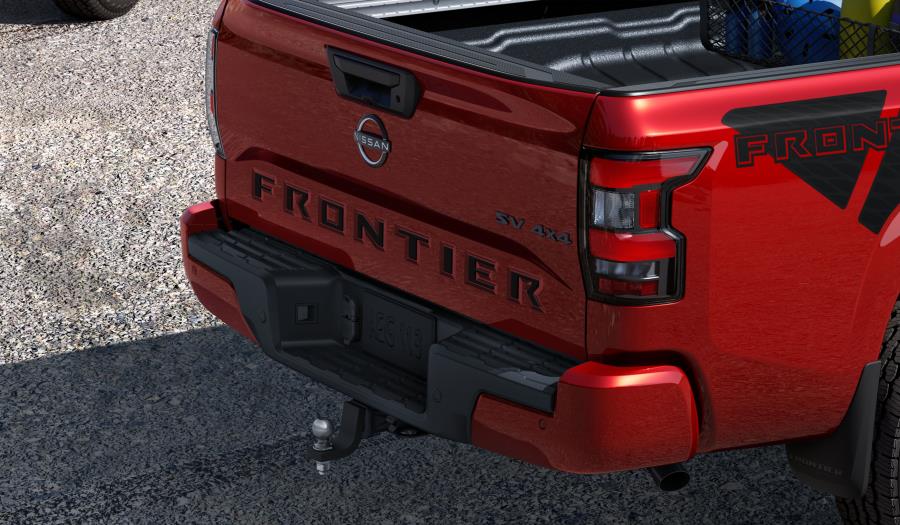 2022 Nissan Frontier Tailgate Logo Insert - Black (3D Lettering