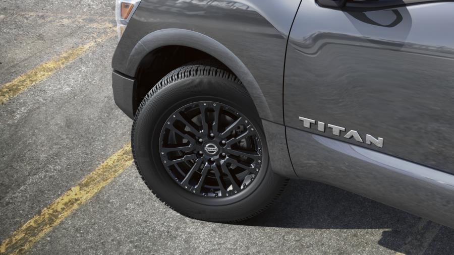 2017 Nissan Titan 5.6L V8 AT 4WD/LWB XD Crew Cab SL/BASE Wheel 20 Black ...