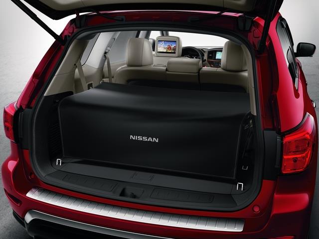 Nissan Pathfinder Cargo Area Cover - Rear, Black - 999N3-XZ010 - Genuine  Nissan Accessory