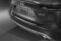 Image of Rear Bumper Protector -Polished Stainless Steel image for your INFINITI QX50  WAGON ESSENT