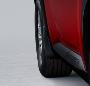 Image of Splash Guards - Front Set (2-piece) Black image for your 2022 Nissan Pathfinder BASE 8 SEAT  