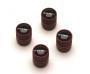 View NISMO VALVE CAP SET-RED Full-Sized Product Image 1 of 1