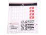 Image of Nismo S-Tune Sticker Set - White image for your 1992 Nissan Pathfinder   