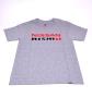 View Double Stack Logo Tee Grey-S Full-Sized Product Image 1 of 1