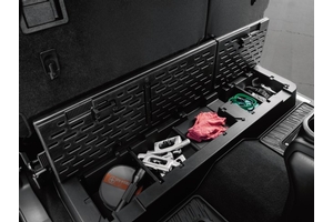 View Rear Underseat Cargo Organizer - King Cab, Lockable Full-Sized Product Image