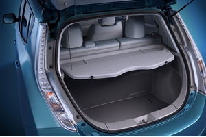 Image of Rear Cargo Cover - Grey image for your Nissan Leaf  