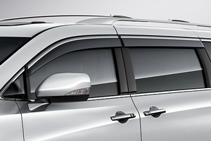 Image of Side Window Deflectors (4-Piece / Smoke) image for your Nissan Quest  