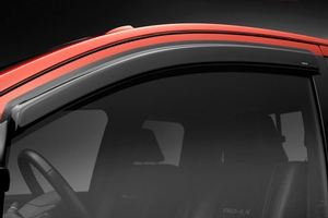 Image of Side Window Deflectors, Crew Cab (Front & Rear / 4-Piece Set) image for your 2010 Nissan Titan Crew Cab LE  