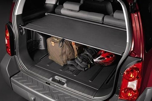 View Rear Cargo Cover, Retractable (Grey) Full-Sized Product Image 1 of 1