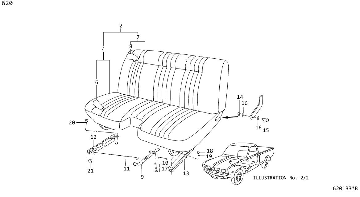 Diagram SEAT for your 2006 Nissan Armada LE/SL 5.6L V8 FLEX AT 2WD 