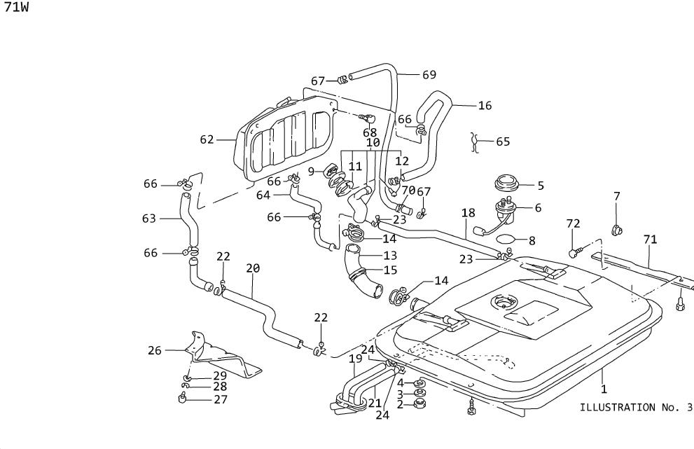 Diagram FUEL TANK for your Nissan Murano  