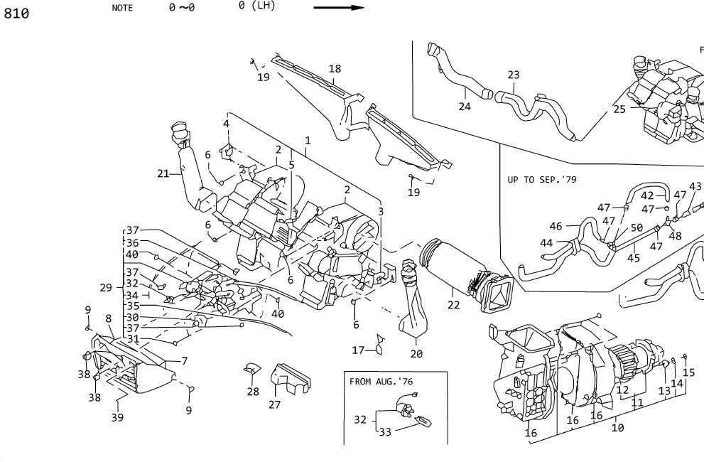 Diagram ROOM HEATER for your Datsun