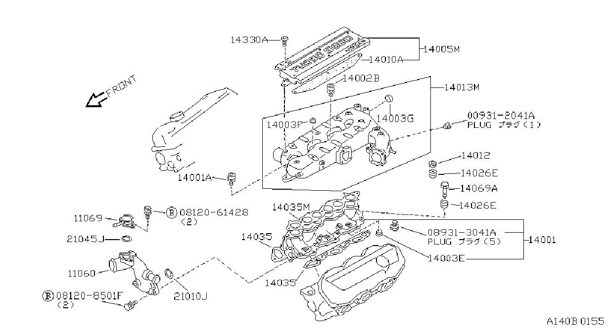 Diagram MéLTIPLE for your 2014 Nissan Cube   