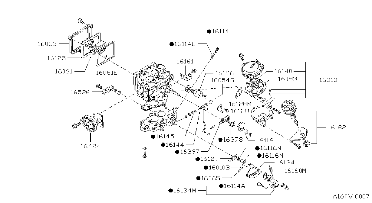 Full size assembly image of CARBURADOR (1/3)
