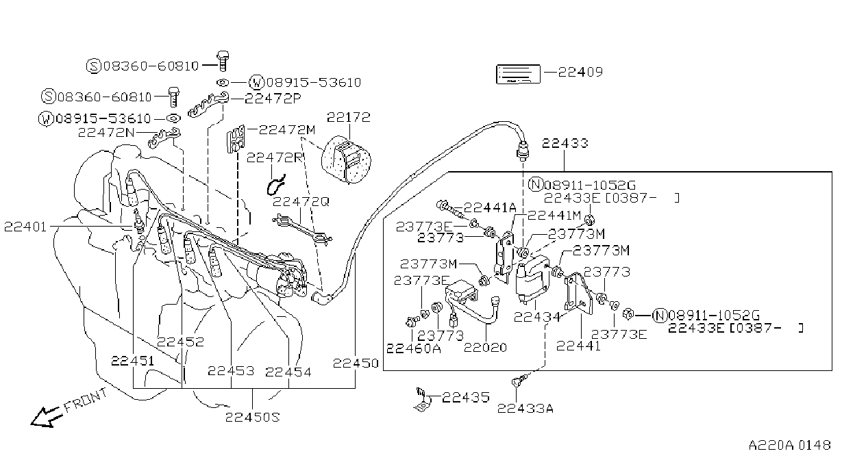 Diagram IGNITION SYSTEM for your 2015 Nissan Altima   
