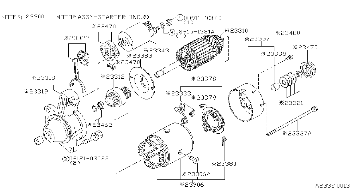 Full size assembly image of MOTOR DE ARRANQUE (1/1)