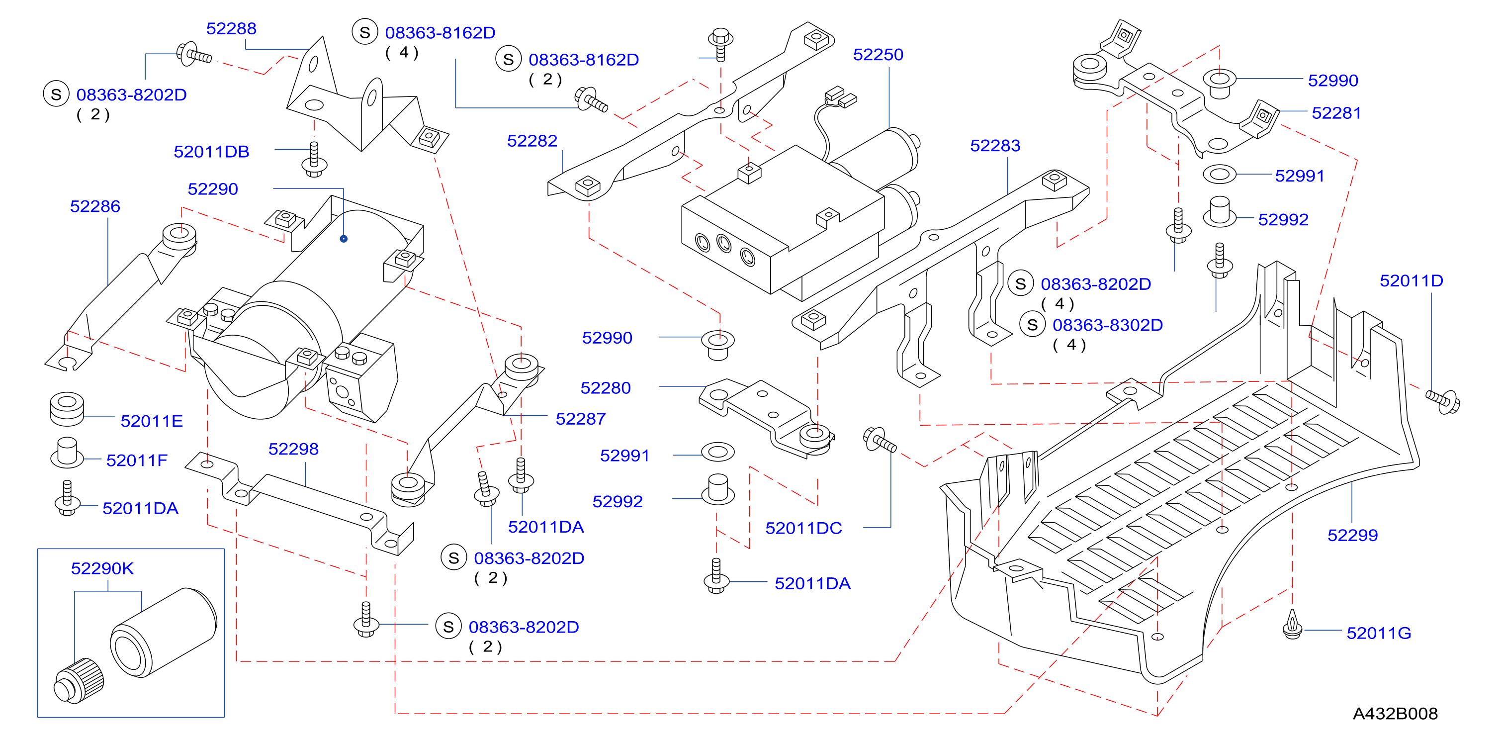 Diagram SUSPENSION CONTROL for your 2002 INFINITI I35   