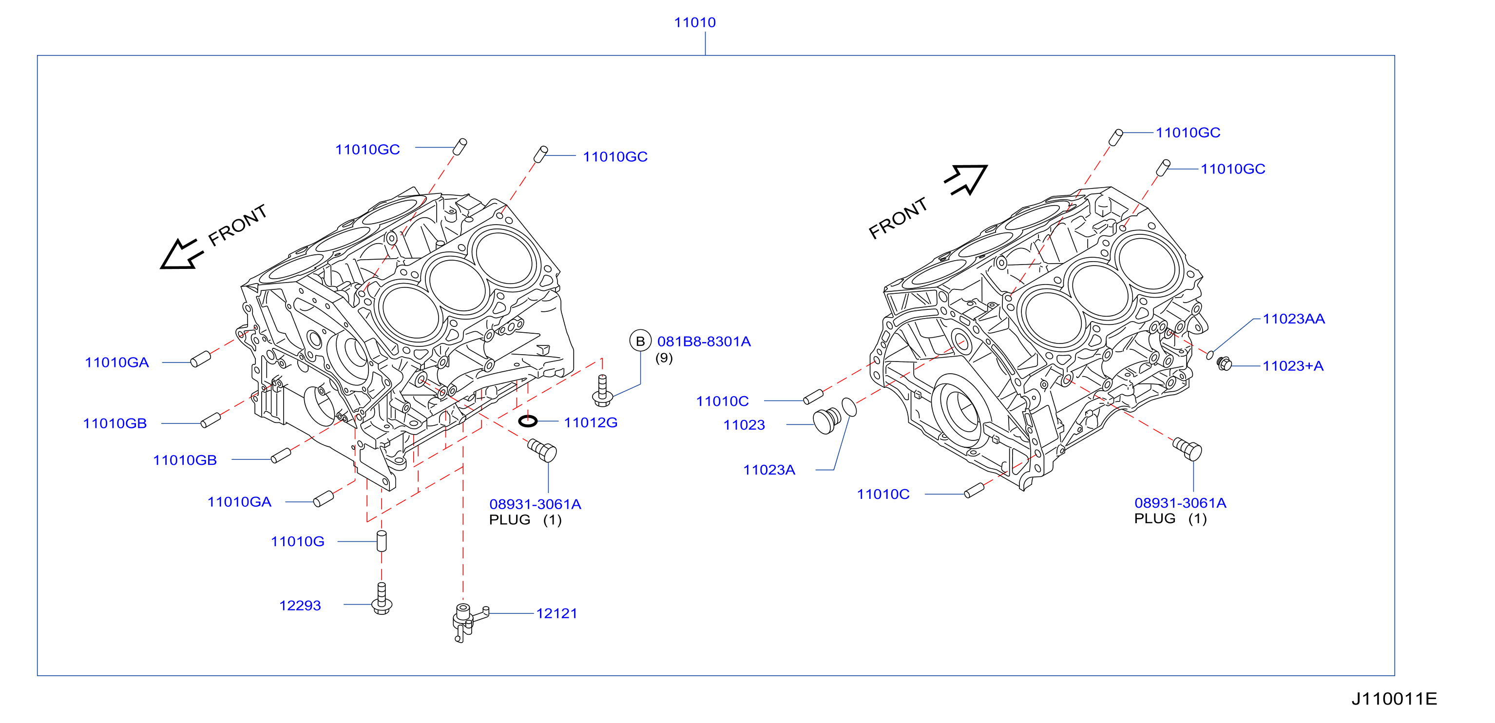 Nissan Titan Cylinder Block. Service File C. STAMPING ENGINE