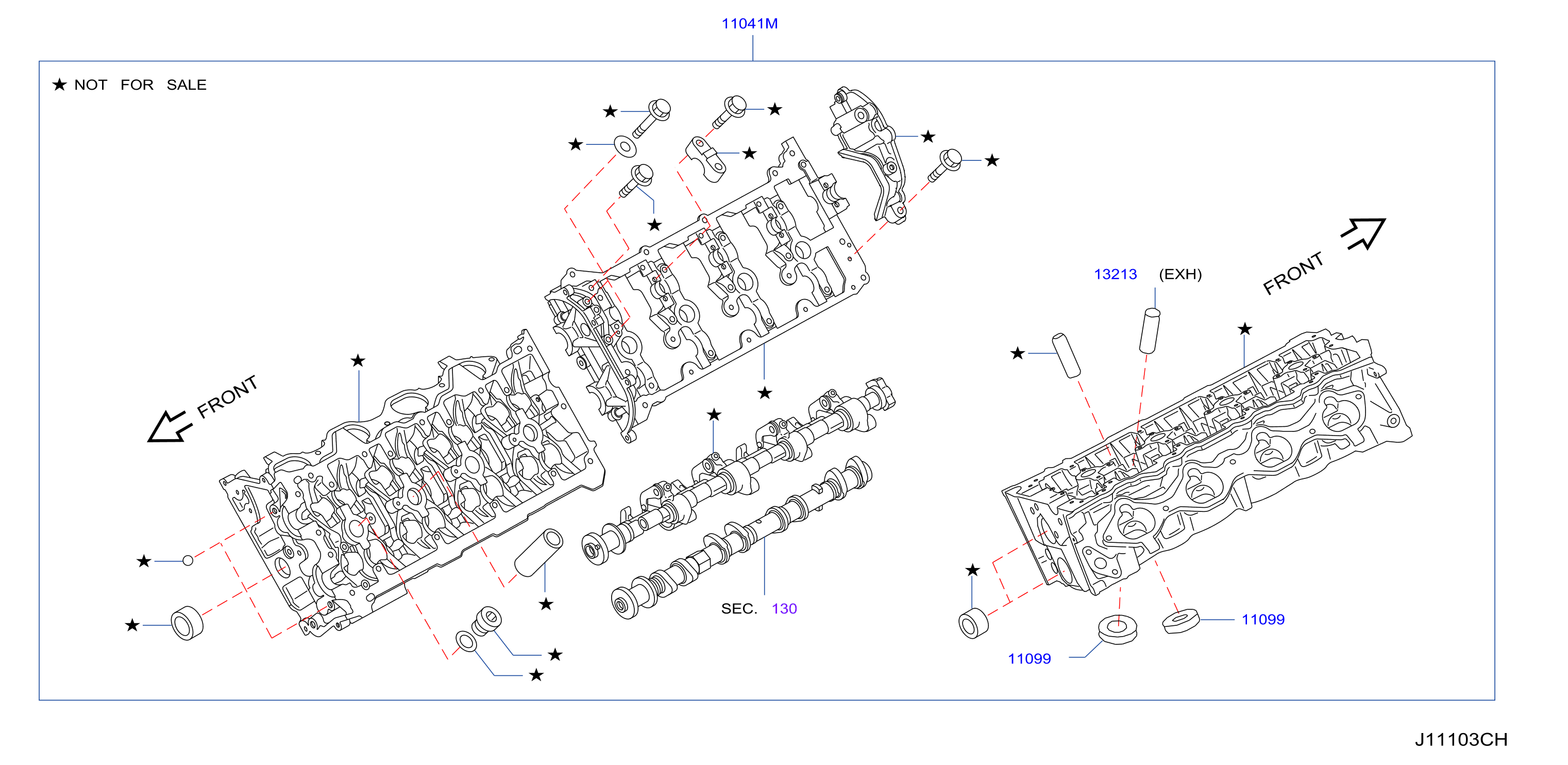 Diagram CULATA Y CUBIERTA DEL BALANCIN for your Nissan