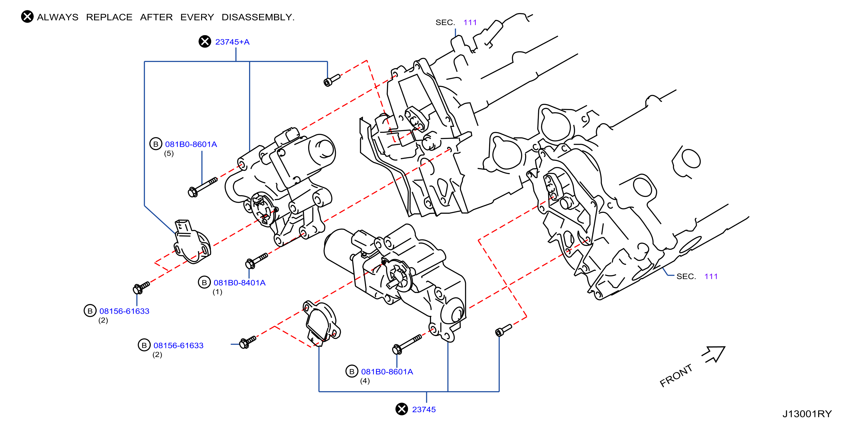 Diagram ÁLBOL DE LEVAS Y MECANISMO DE VÁLVULAS for your 2015 INFINITI Q50 Sedan 3.7L V6 AT 2WD 