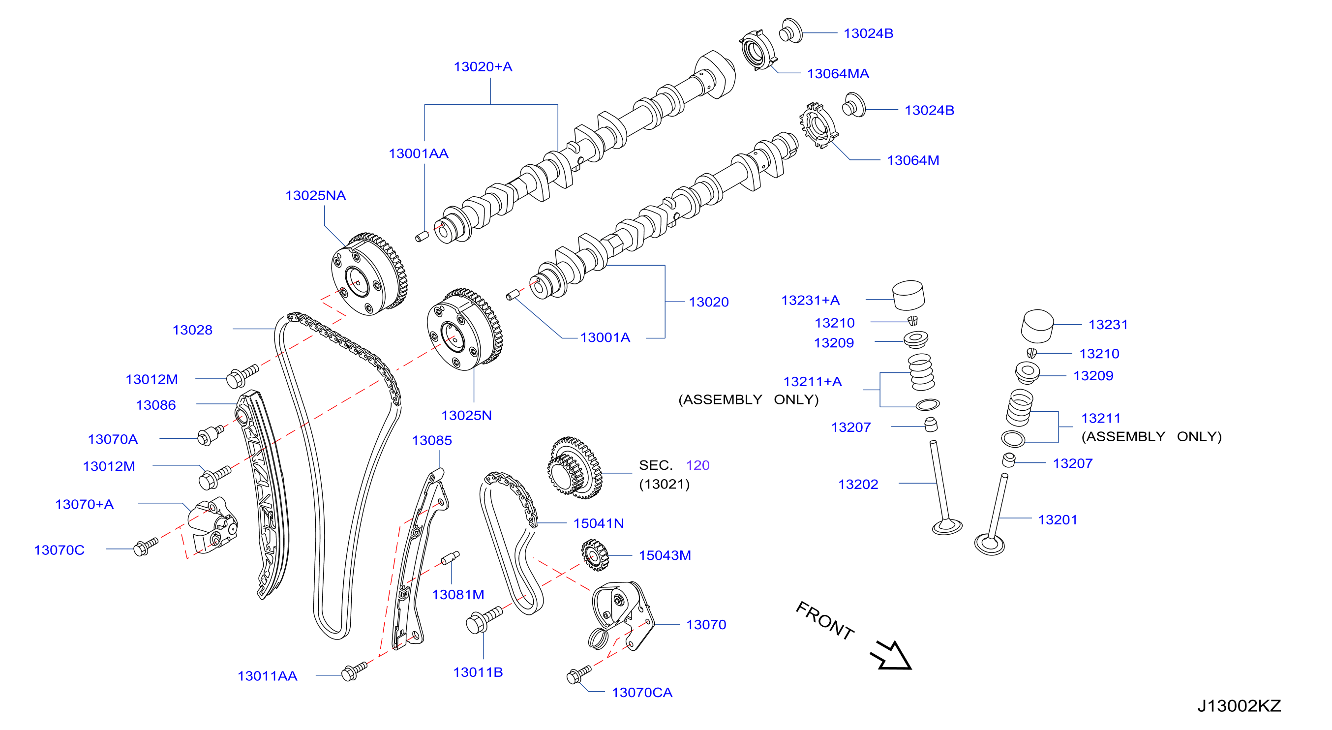 Nissan murano clearance timing chain