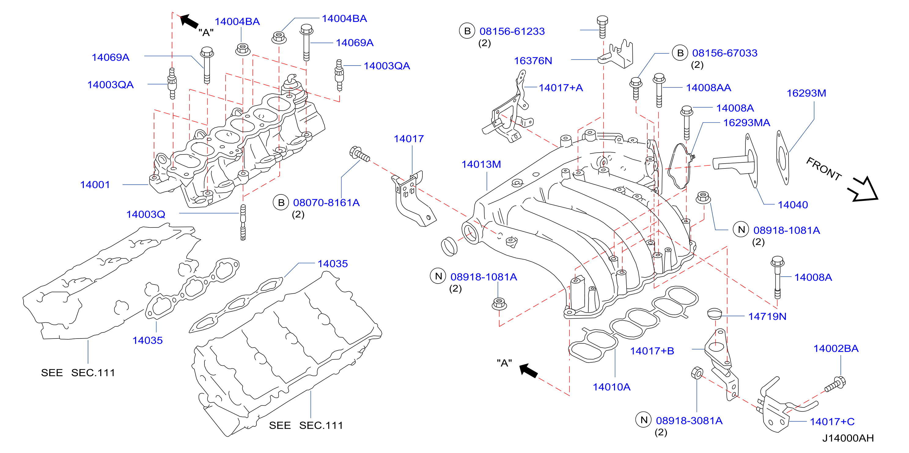 Diagram MÚLTIPLE for your 2017 INFINITI FX50   