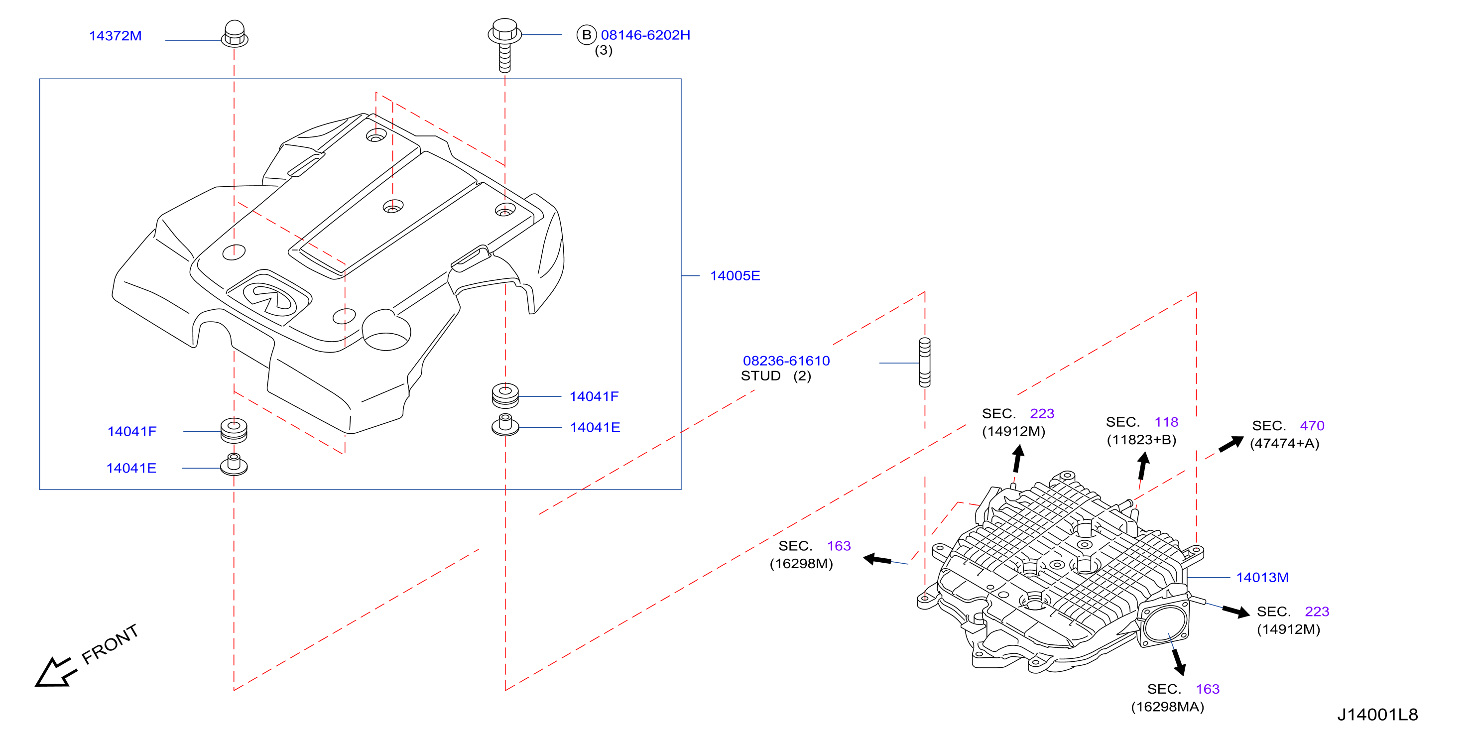 Diagram MÚLTIPLE for your INFINITI