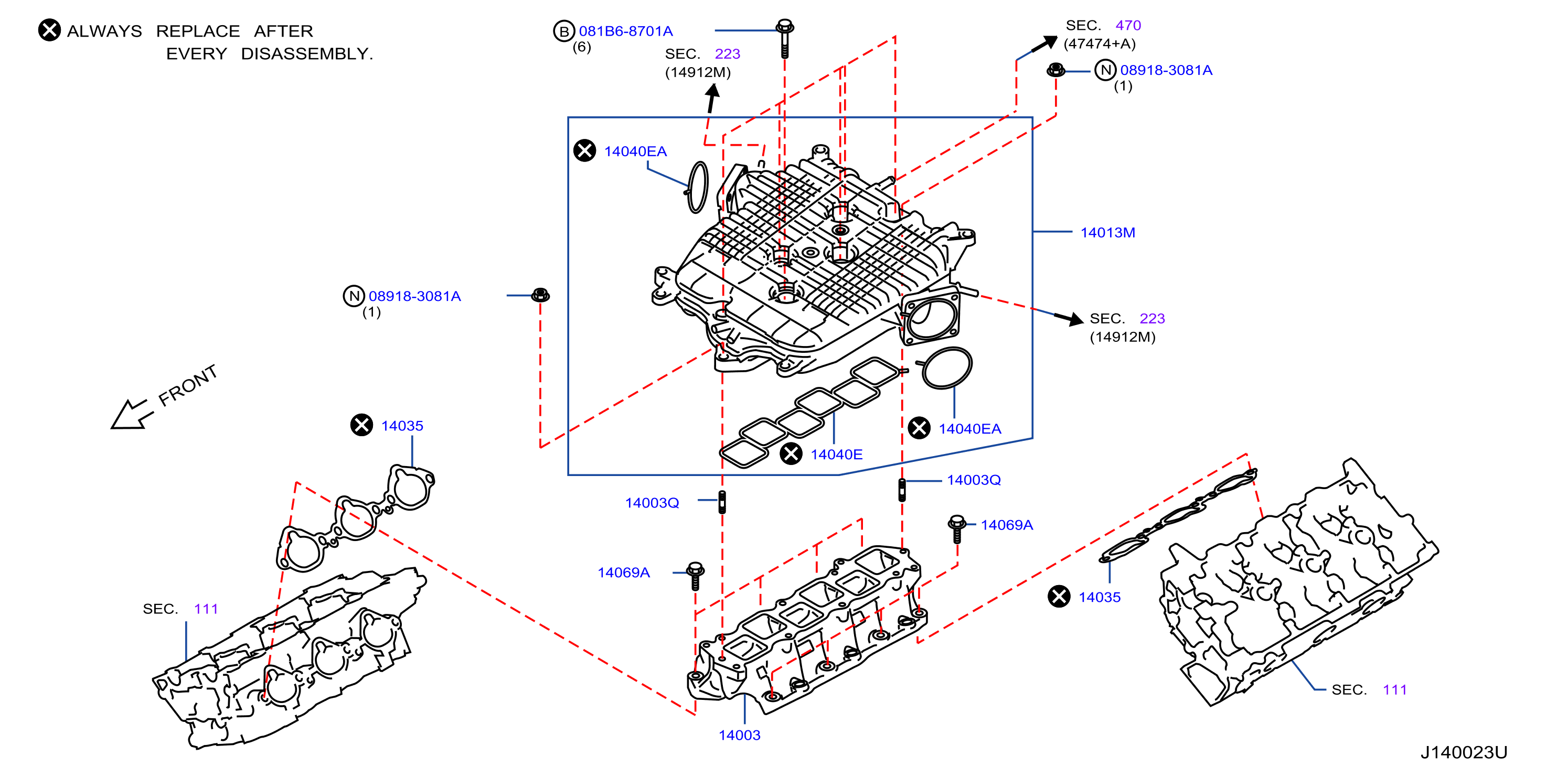 Diagram MÚLTIPLE for your INFINITI