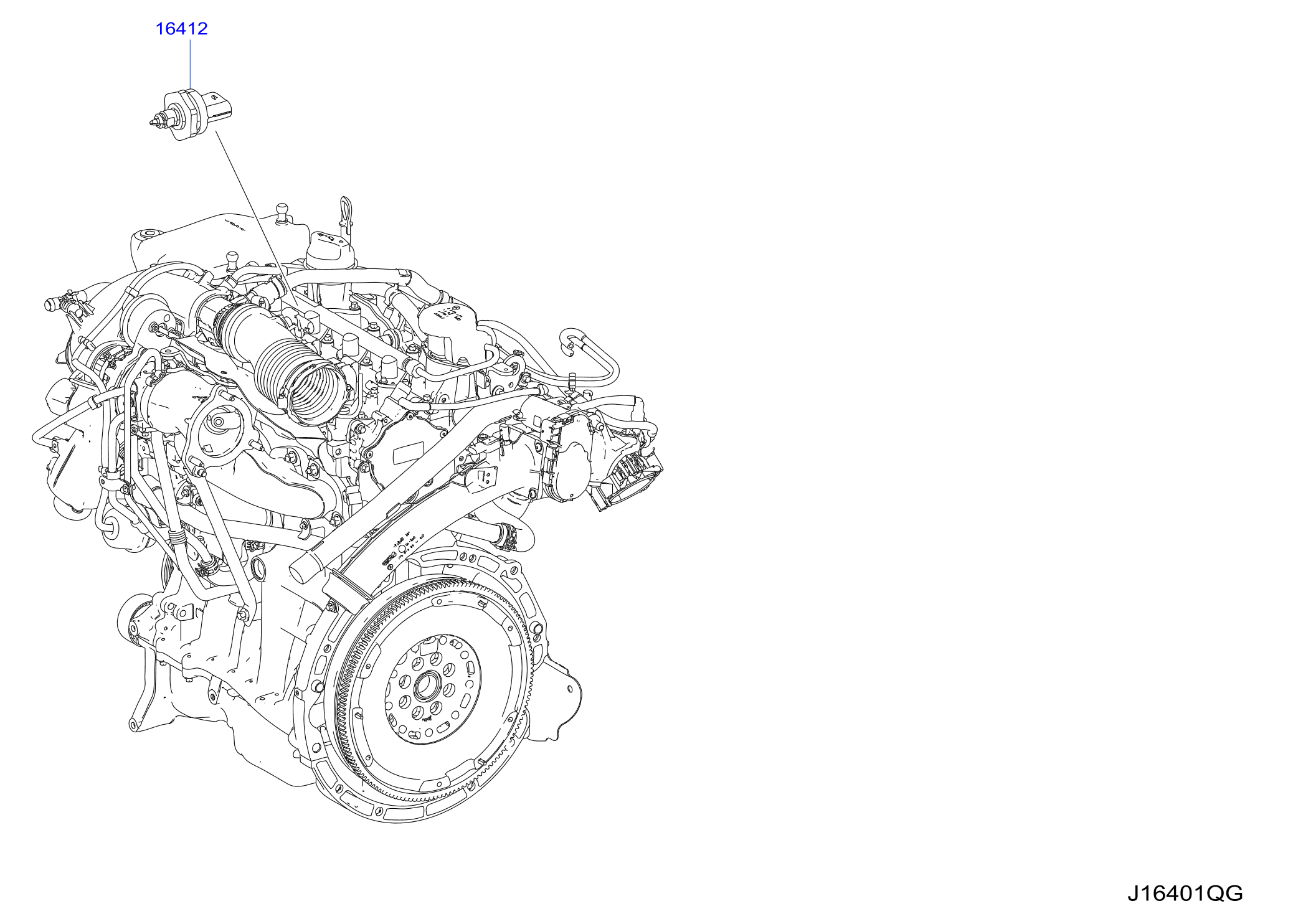 Diagram FUEL STRAINER & FUEL HOSE for your INFINITI G20  