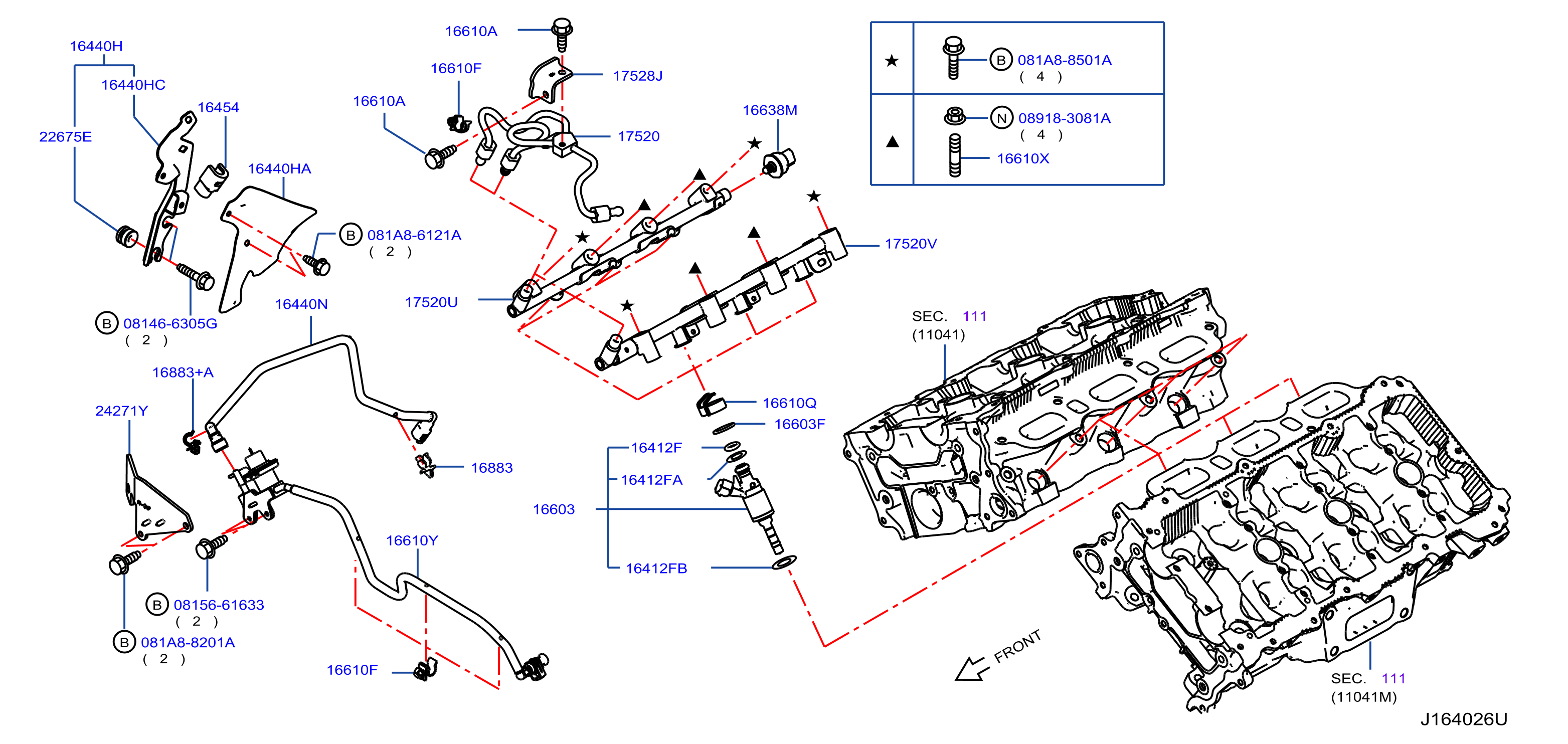 Diagram COLADOR DE COMBUSTIBLE Y MANGERA DE COMB for your Nissan
