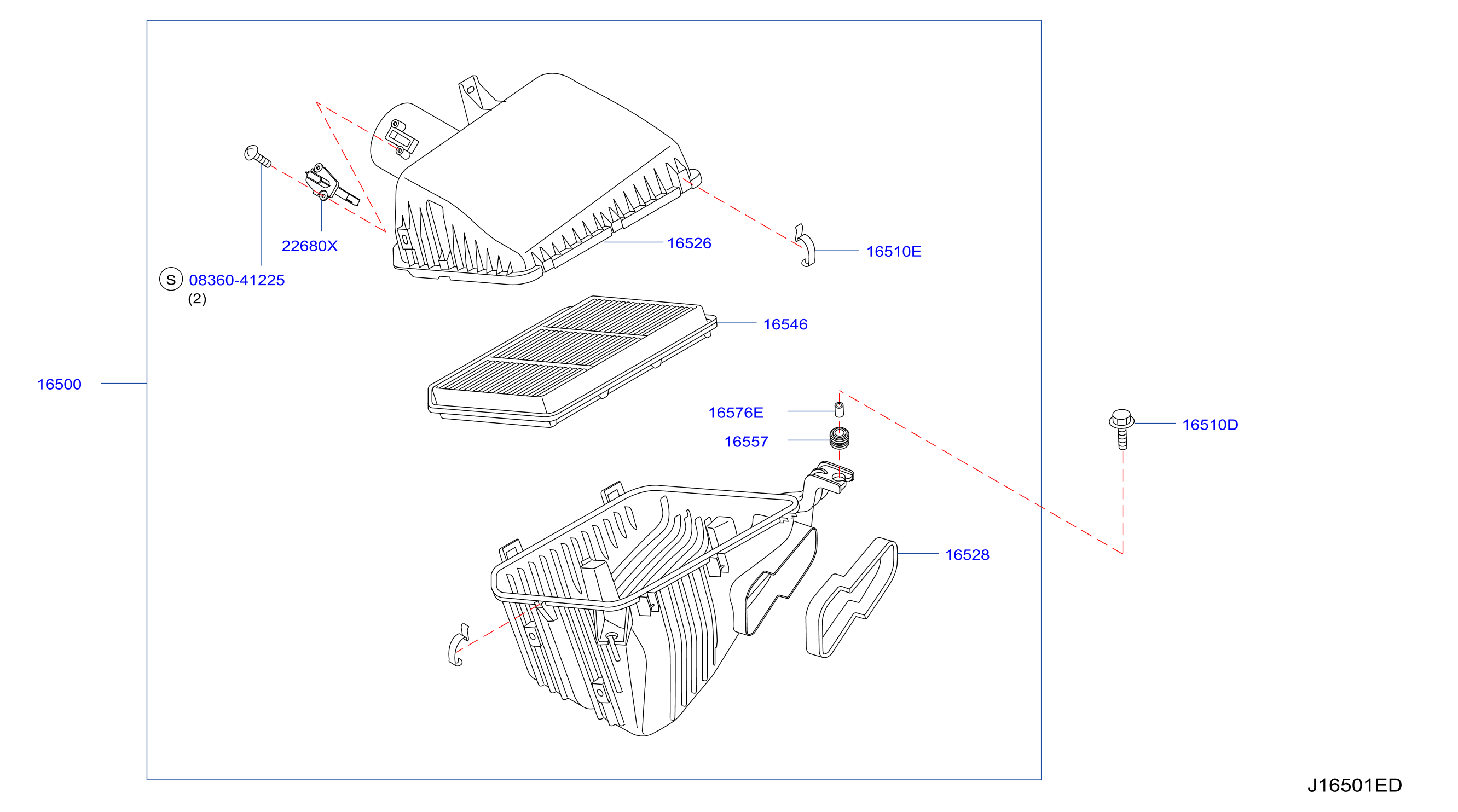 Diagram AIR CLEANER for your 2012 INFINITI M70   