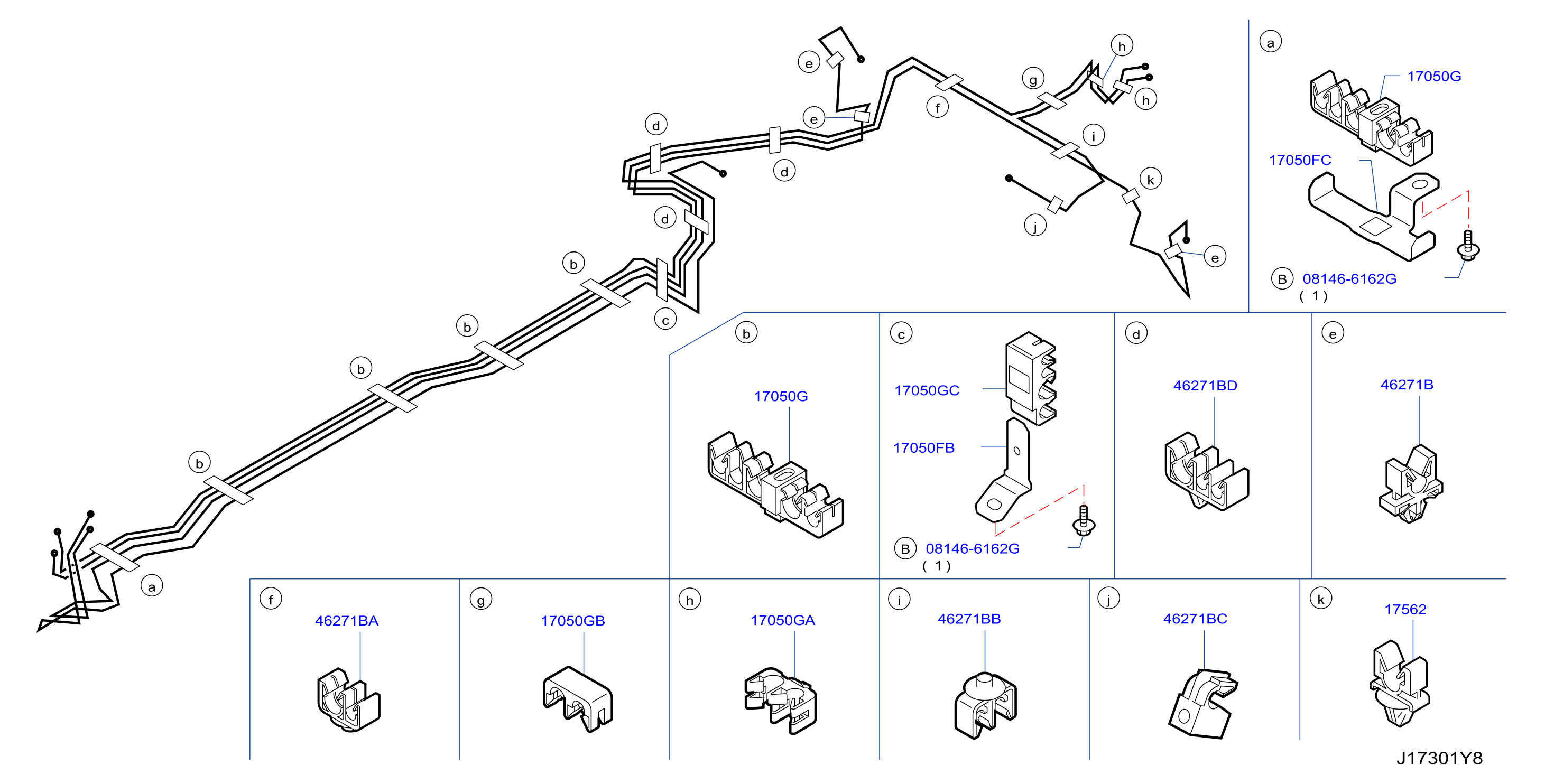 Diagram FUEL PIPING for your 2007 INFINITI G35   